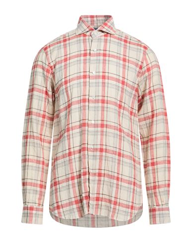 Dandylife By Barba Napoli Man Shirt Beige Size 16 Linen In Sand