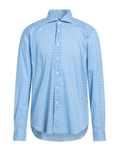 Fedeli Camisa Hombre Azul 44 Hombre