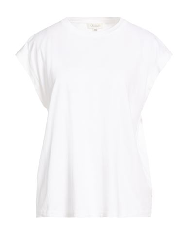 Crossley Woman T-shirt White Size M Cotton