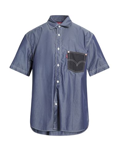 Junya Watanabe Comme Des Garçons Man Shirt Blue Size Xl Cotton