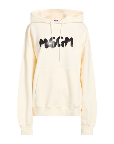 Theory Woman Sweatshirt Off White Size L Cotton