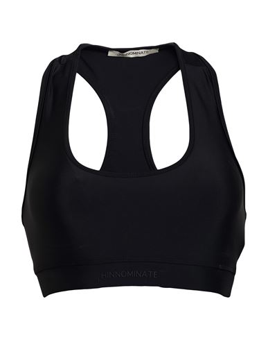Hinnominate Woman Top Black Size L Polyamide, Elastane