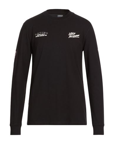 Barbour The Steve Mcqueen Collection Man T-shirt Black Size L Cotton In Black