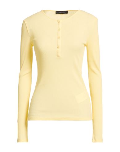 Weekend Max Mara Woman T-shirt Yellow Size Xl Cotton