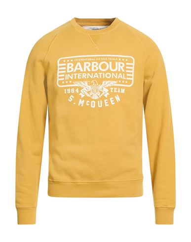 Sudadera Hombre Mostaza S Hombre