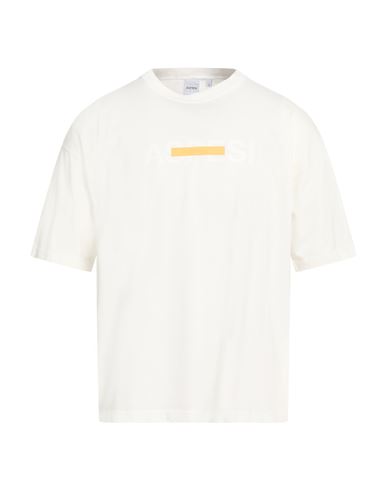 Aspesi Man T-shirt White Size L Cotton