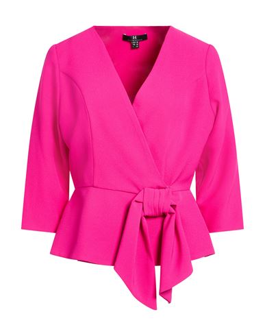 Moncho Heredia Woman Top Fuchsia Size 6 Polyester, Elastane In Pink