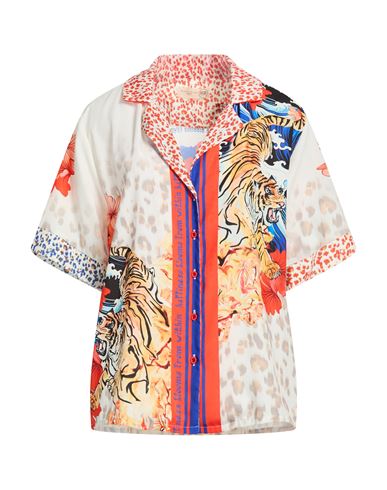 Bsb Woman Shirt Tomato Red Size M Polyester