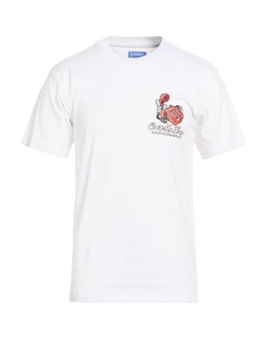 Market Man T-shirt White Size S Cotton
