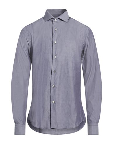 Jacopo C. Man Shirt Grey Size 16 ½ Cotton In Gray