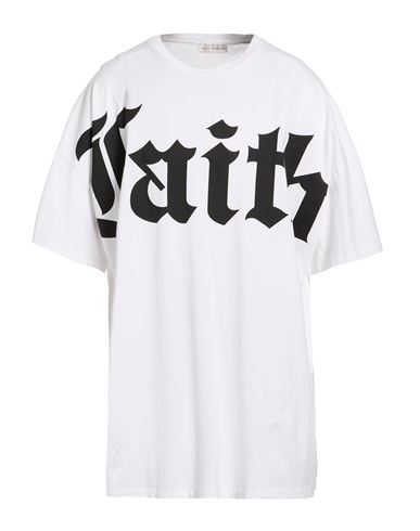 Faith Connexion Man T-shirt White Size Xxs Cotton In White