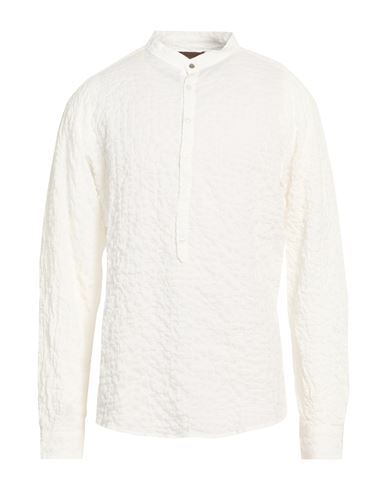 En Avance Man Shirt White Size Xxl Cotton, Elastane