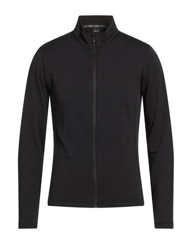 Colmar Man Sweatshirt Black Size L Polyester, Elastane, Polyamide In Black