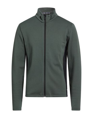 Colmar Man Sweatshirt Dark Green Size L Polyester, Elastane, Polyamide In Blue