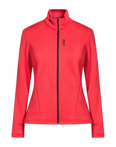 Colmar Woman Sweatshirt Red Size L Polyester, Elastane In Red