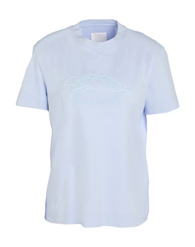 Givenchy Woman T-shirt Sky Blue Size S Cotton In Brown