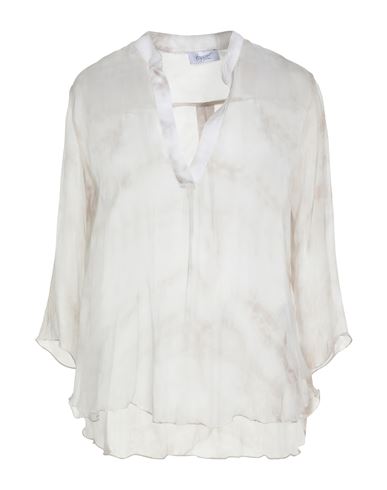 Hopper Woman Top Off White Size 10 Silk