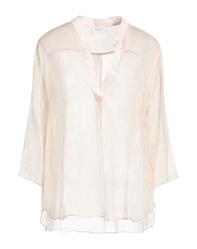 Hopper Woman Top Beige Size 10 Silk In Sand