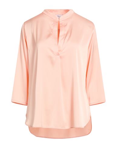 Hopper Woman Top Salmon Pink Size 12 Polyester, Elastane
