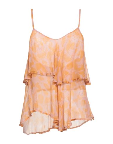 Skills & Genes Woman Top Mandarin Size 6 Viscose In Orange