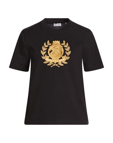 Burberry Woman T-shirt Black Size Xs Cotton In Black