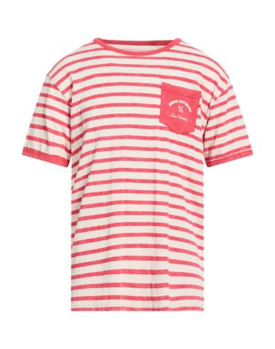 Bomboogie Man T-shirt Coral Size Xxl Cotton In Red