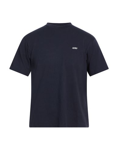Autry T-shirt With Logo Embroidered On The Front In Blue