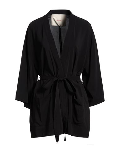 Jucca Woman Top Black Size 10 Viscose, Elastane