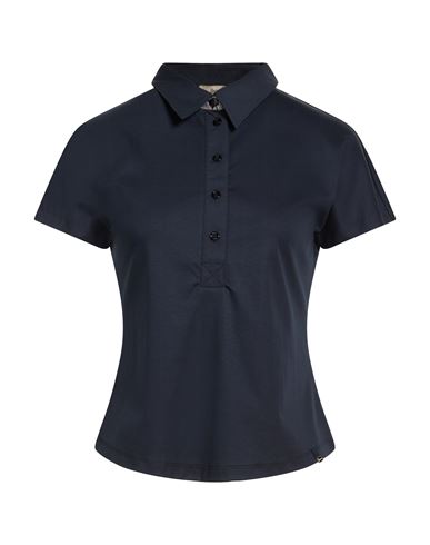 Herno Woman Top Midnight Blue Size 6 Cotton, Polyester, Metallic Fiber