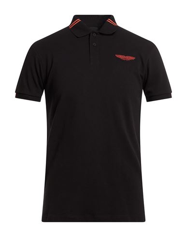 Polo Hombre Negro S,XL Hombre