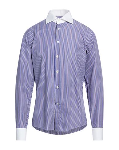 Brian Dales Man Shirt Blue Size 15 ¾ Cotton In Black