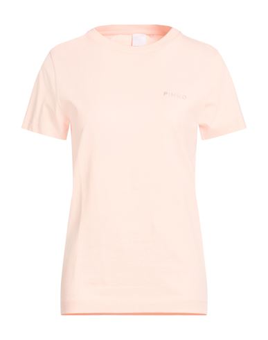 Pinko Denim Woman T-shirt Blush Size L Cotton