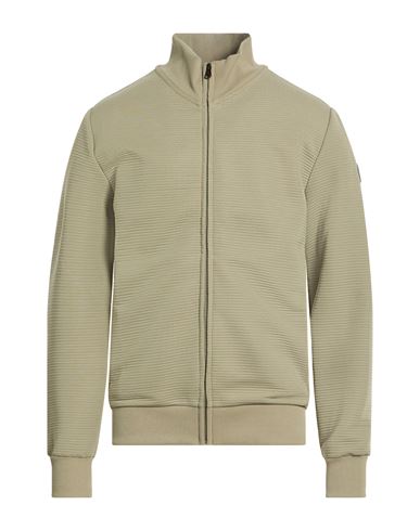 Colmar Man Sweatshirt Sage Green Size L Cotton, Polyester, Elastane In Green