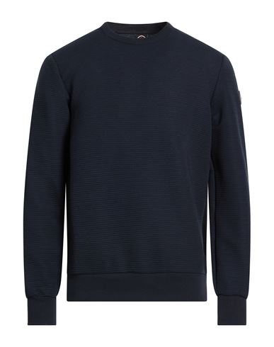Colmar Man Sweatshirt Midnight Blue Size L Cotton, Polyester, Elastane