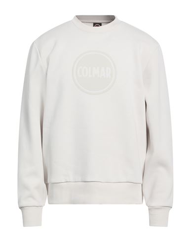 Colmar Man Sweatshirt Off White Size Xl Cotton, Polyester In White