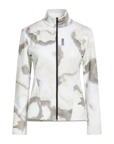Colmar Woman Sweatshirt White Size M Polyester, Elastane