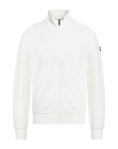 Colmar Man Sweatshirt White Size Xxl Cotton, Polyamide, Elastane In White
