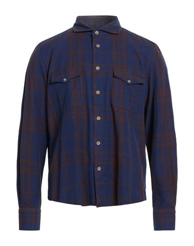 Finamore 1925 Man Shirt Blue Size Xxl Cotton