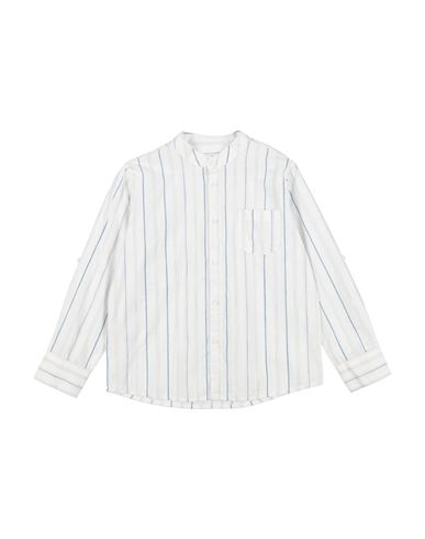 Mayoral Babies'  Toddler Boy Shirt White Size 7 Cotton In Multi