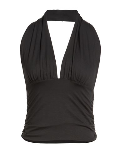 Vicolo Woman Top Black Size Onesize Viscose, Elastane