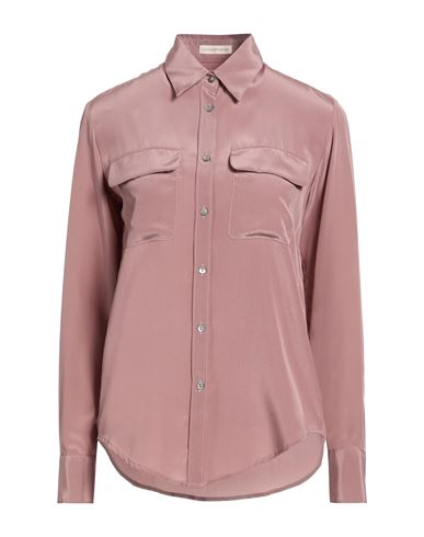 Camicettasnob Woman Shirt Light Brown Size 12 Silk In Sand