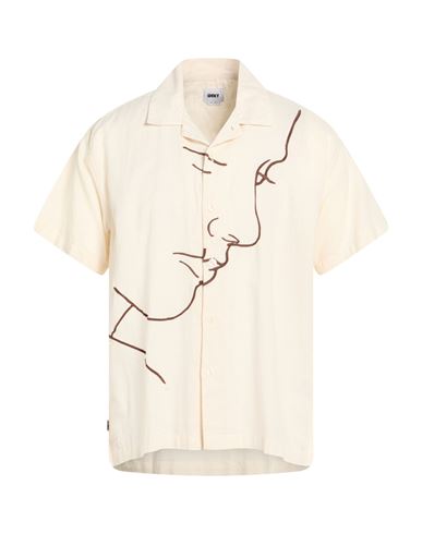 Camisa Hombre Marfil L,M,S,XL Hombre
