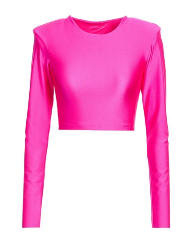 F**k Project Woman Top Fuchsia Size M Polyamide, Elastane In Pink