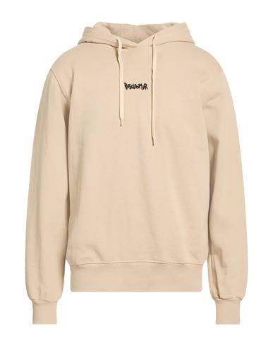 Disclaimer Man Sweatshirt Beige Size Xl Cotton In Neutral