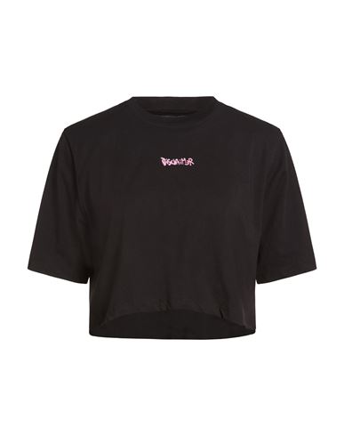 Disclaimer Woman T-shirt Black Size S Cotton