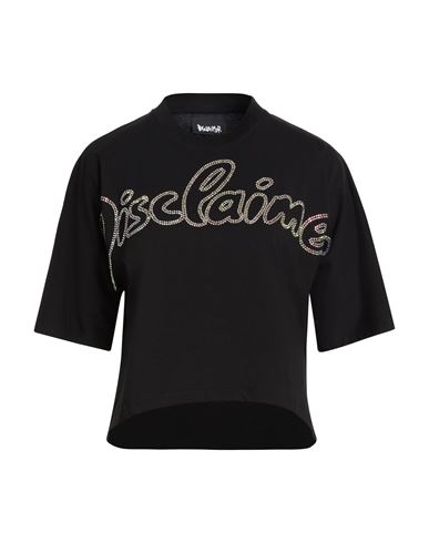 Disclaimer Woman T-shirt Black Size M Cotton In Multi