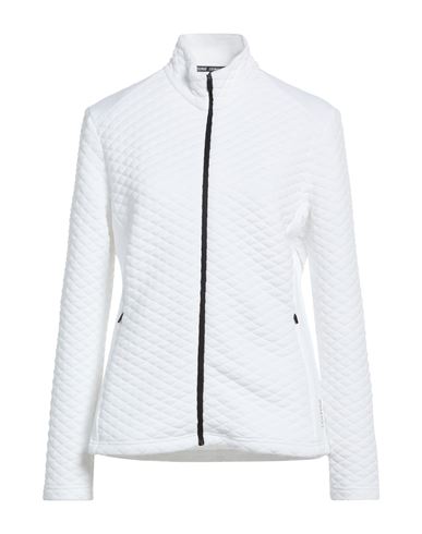 Colmar Woman Sweatshirt White Size L Polyester, Viscose, Elastane In White