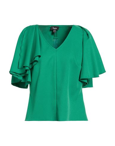 Casting Woman Top Emerald Green Size 10 Polyester, Elastane