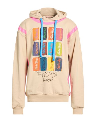 Takeshy Kurosawa Man Sweatshirt Ivory Size Xxl Cotton In Neutral