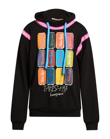 Takeshy Kurosawa Man Sweatshirt Black Size Xxl Cotton